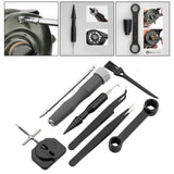Maxbell Fishing Reel Care Kit Sturdy Nut Wrench for Freshwater Low Profile Reel Lake Type B