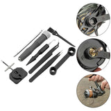 Maxbell Fishing Reel Care Kit Sturdy Nut Wrench for Freshwater Low Profile Reel Lake Type B