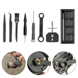 Maxbell Fishing Reel Care Kit Sturdy Nut Wrench for Freshwater Low Profile Reel Lake Type C