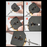 Maxbell Fishing Reel Care Kit Sturdy Nut Wrench for Freshwater Low Profile Reel Lake Type C