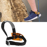 Maxbell Climbing Ascender Climbing Gear for Exploring Work High Altitude Work Right Foot Yellow