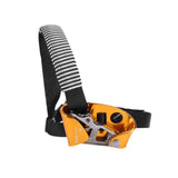 Maxbell Climbing Ascender Climbing Gear for Exploring Work High Altitude Work Right Foot Yellow