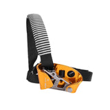 Maxbell Climbing Ascender Climbing Gear for Exploring Work High Altitude Work Right Foot Yellow