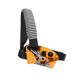 Maxbell Climbing Ascender Climbing Gear for Exploring Work High Altitude Work Right Foot Yellow
