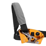 Maxbell Climbing Ascender Climbing Gear for Exploring Work High Altitude Work Right Foot Yellow