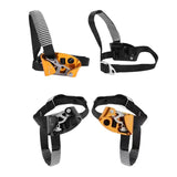 Maxbell Climbing Ascender Climbing Gear for Exploring Work High Altitude Work Right Foot Yellow