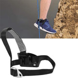 Maxbell Climbing Ascender Climbing Gear for Exploring Work High Altitude Work Left Foot Black