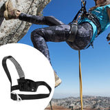Maxbell Climbing Ascender Climbing Gear for Exploring Work High Altitude Work Left Foot Black