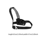 Maxbell Climbing Ascender Climbing Gear for Exploring Work High Altitude Work Left Foot Black