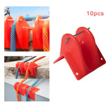 Maxbell 10 Pieces Climbing Rope Edge Protector for Mountaineering Work