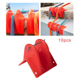 Maxbell 10 Pieces Climbing Rope Edge Protector for Mountaineering Work