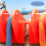 Maxbell 10 Pieces Climbing Rope Edge Protector for Mountaineering Work