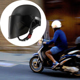 Maxbell Motorcycle Helmet Cushioning Lining Gift Half Face Helmet for Mopeds Cycling Black