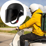 Maxbell Motorcycle Helmet Cushioning Lining Gift Half Face Helmet for Mopeds Cycling Black