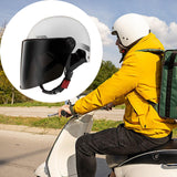 Maxbell Motorcycle Helmet Cushioning Lining Gift Half Face Helmet for Mopeds Cycling White