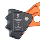 Maxbell Rope Grab 15kN High Strength Rope Grabber Rigging Accessories Riser Adjuster Orange
