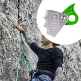 Maxbell Rope Grab 15kN High Strength Rope Grabber Rigging Accessories Riser Adjuster Green