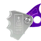 Maxbell Rope Grab 15kN High Strength Rope Grabber Rigging Accessories Riser Adjuster Purple