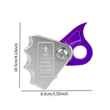 Maxbell Rope Grab 15kN High Strength Rope Grabber Rigging Accessories Riser Adjuster Purple