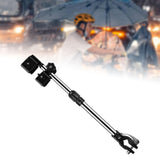 Maxbell Bike Umbrella Holder for Electric Bicycle Stainless Steel Attachment Support 36cm to 47cm