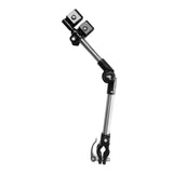 Maxbell Bike Umbrella Holder for Electric Bicycle Stainless Steel Attachment Support 49cm foldable