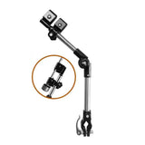 Maxbell Bike Umbrella Holder for Electric Bicycle Stainless Steel Attachment Support 49cm foldable