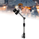 Maxbell Bike Umbrella Holder for Electric Bicycle Stainless Steel Attachment Support 47 to 57cm foldable