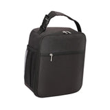 Maxbell Lunch Bag with Handle and Bottle Pocket Waterproof for Beach Outdoor Camping Black