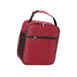 Maxbell Lunch Bag with Handle and Bottle Pocket Waterproof for Beach Outdoor Camping Red