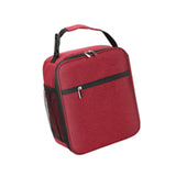 Maxbell Lunch Bag with Handle and Bottle Pocket Waterproof for Beach Outdoor Camping Red