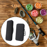 Maxbell Fishing Rod Bag Hard Shell EVA Large Portable Carry Bag Fishing Pole Carrier 52x19x9cm