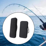 Maxbell Fishing Rod Bag Hard Shell EVA Large Portable Carry Bag Fishing Pole Carrier 52x19x9cm