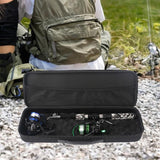 Maxbell Fishing Rod Bag Hard Shell EVA Large Portable Carry Bag Fishing Pole Carrier 52x19x9cm