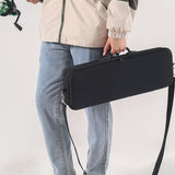 Maxbell Fishing Rod Bag Hard Shell EVA Large Portable Carry Bag Fishing Pole Carrier 52x19x9cm