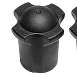 Maxbell 10Pcs Chair Foot Covers Nonslip Reusable Chair Pads for Garden Patio Fishing