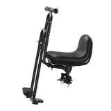 Maxbell Kids Bicycle Front Seat Child Bike Seat for Mountain Bike Outdoor Activities Black