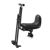 Maxbell Kids Bicycle Front Seat Child Bike Seat for Mountain Bike Outdoor Activities Black