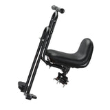 Maxbell Kids Bicycle Front Seat Child Bike Seat for Mountain Bike Outdoor Activities Black
