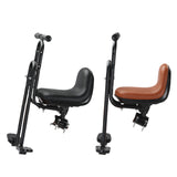 Maxbell Kids Bicycle Front Seat Child Bike Seat for Mountain Bike Outdoor Activities Black