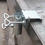 Maxbell Umbrella Clamp Metal Parasol Holder for Small Truck Balcony Railing Backyard