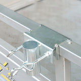 Maxbell Umbrella Clamp Metal Parasol Holder for Small Truck Balcony Railing Backyard