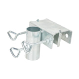Maxbell Umbrella Clamp Metal Parasol Holder for Small Truck Balcony Railing Backyard