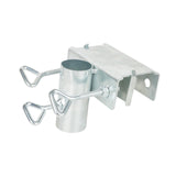 Maxbell Umbrella Clamp Metal Parasol Holder for Small Truck Balcony Railing Backyard