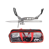 Maxbell Fishing Rod Rack for Ground Stainless Steel Rustproof Non Slip Support Stand