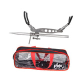 Maxbell Fishing Rod Rack for Ground Stainless Steel Rustproof Non Slip Support Stand