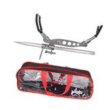 Maxbell Fishing Rod Rack for Ground Stainless Steel Rustproof Non Slip Support Stand