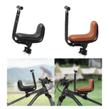 Maxbell Kids Bike Saddle Soft with Handlebar and Pedal for Mountain Bikes Road Bikes black