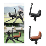 Maxbell Kids Bike Saddle Soft with Handlebar and Pedal for Mountain Bikes Road Bikes black