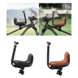 Maxbell Kids Bike Saddle Soft with Handlebar and Pedal for Mountain Bikes Road Bikes black