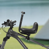 Maxbell Kids Bike Saddle Soft with Handlebar and Pedal for Mountain Bikes Road Bikes black